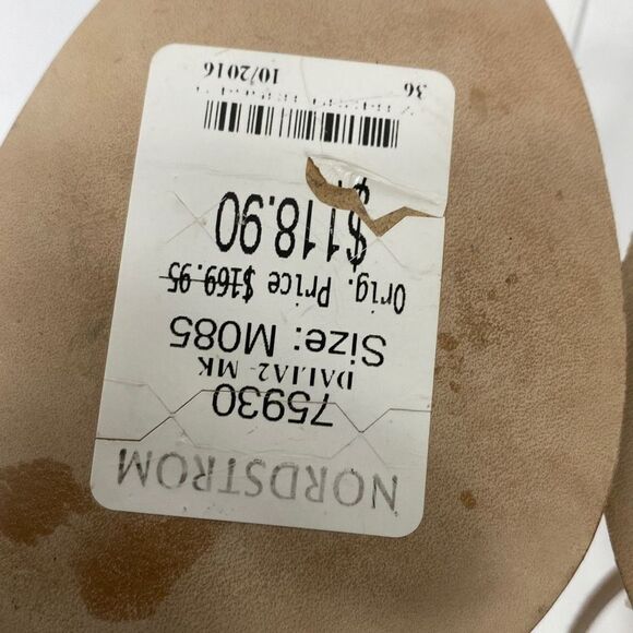 Pelle Moda Dalia 2 Silver Ankle Strap Embellished Bling occasion Heels 8.5 - Picture 10 of 11